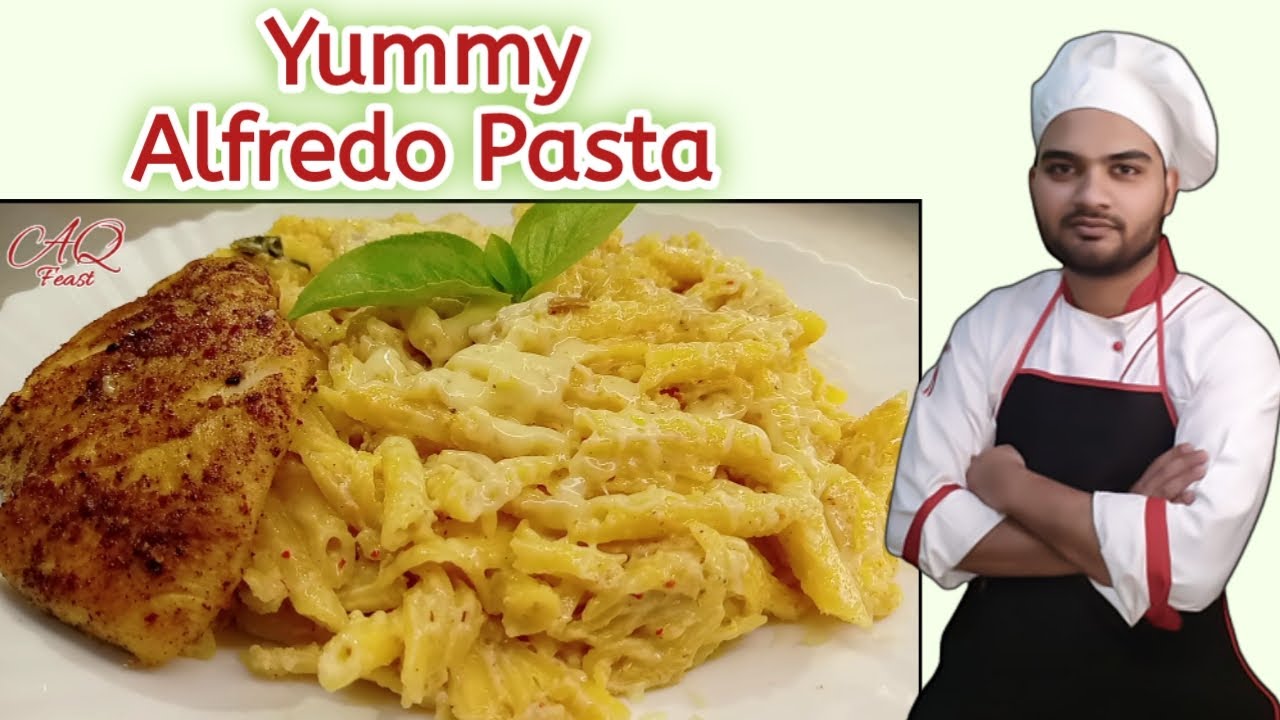 Alfredo Pasta Restaurant Style Chicken Alfredo Pasta White Sauce