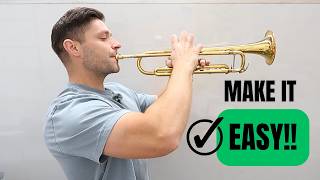 How to Make High Notes Feel EASY on Trumpet