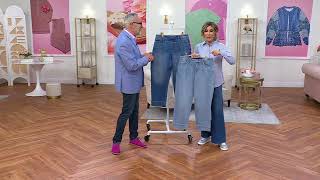 NYDJ High Rise Balloon Leg Ankle Jean on QVC