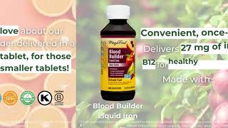 MegaFood Blood Builder - Iron Supplement Shown to Increase Iron Levels without Nausea