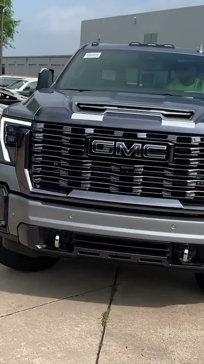 New 2024 GMC Denali HD 2500 truck delivery