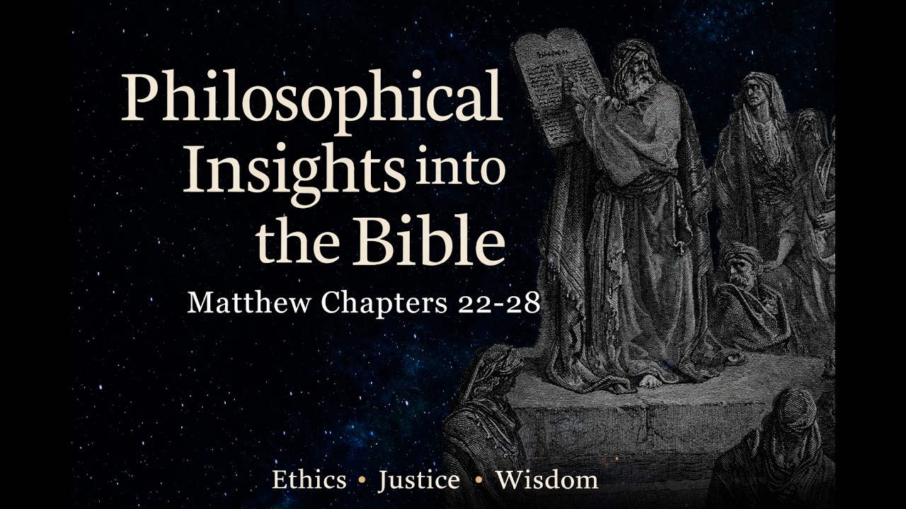 Sleep Stories (Philosophical Insights into the Bible. Matthew 22-28 ...