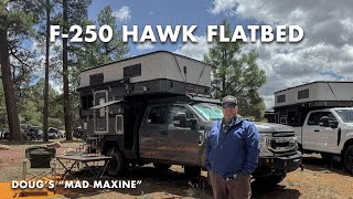 Meet "Mad Maxine" | F250 with Bowen Flatbed & Hawk Four Wheel Camper