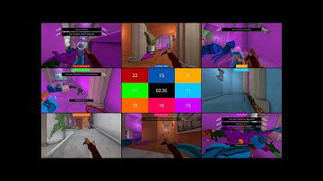 Screencheat vs. 7 Bots