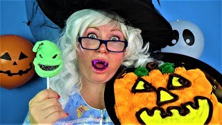 Halloween Candy Challenge Granny Gummy Cookies Cupcakes Chocolate Prizes