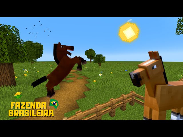 MINECRAFT #32 - CONSTRUÍNDO UMA FAZENDA COM MINHAS