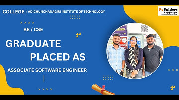 BE  (CSE) Graduate Placement Story From PySpiders Rajajinagar | As a   ASSOCIATE SOFTWARE  ENGINEER