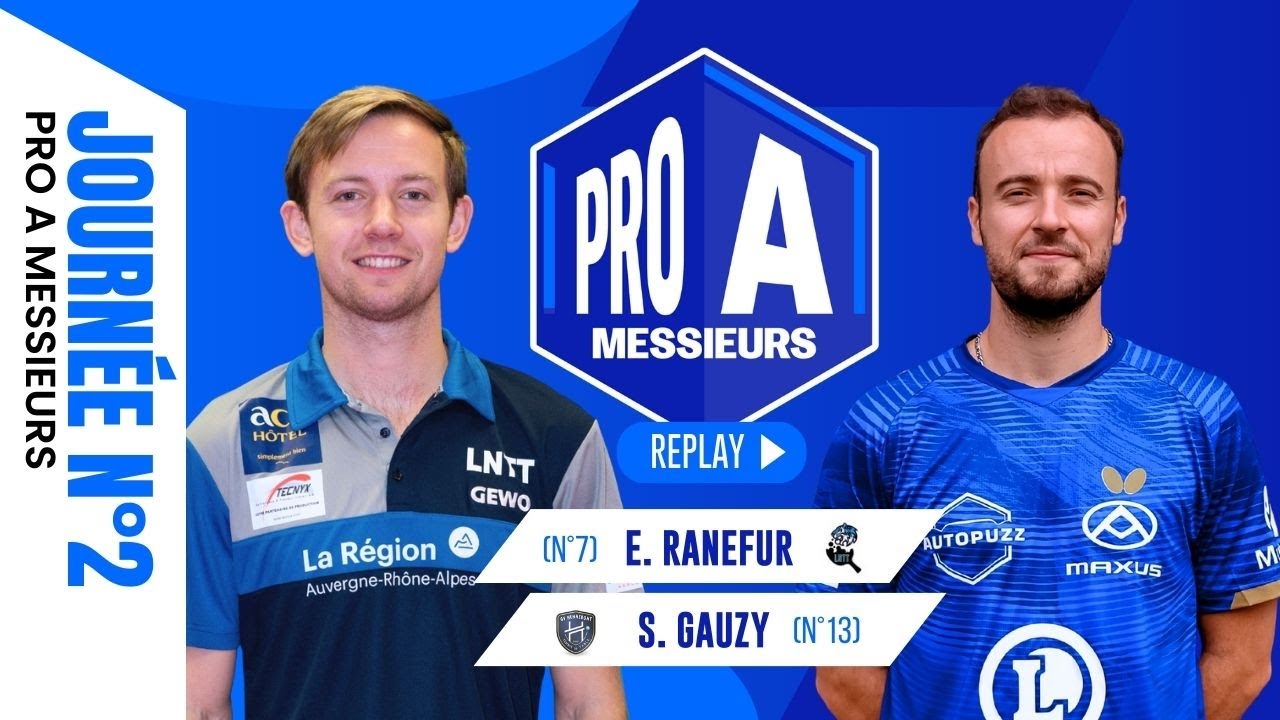 Elias RANEFUR vs Simon GAUZY | J2 | ROANNE LNTT vs HENNEBONT GV | PRO A