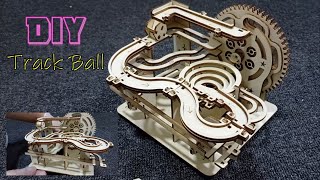 Wooden Double Track Ball