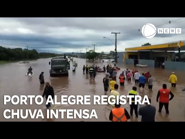 Chuvas ainda são registradas na capital do Rio Grande do Sul class=