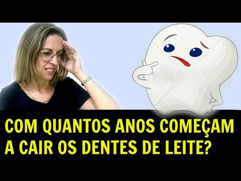 Vídeo: Quando os dentes de leite de uma criança começam a cair