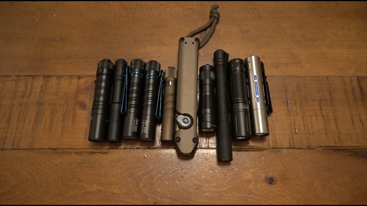 My TOP 10 Favorite EDC Flashlights In 2023... YouTube