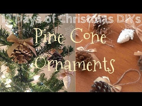 Video: DIY Pinecone Garland Versierings: Skep Garland Met Pinecones