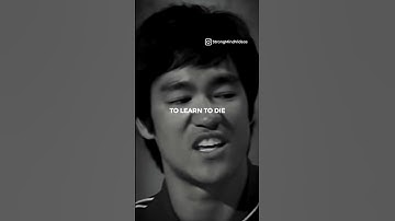 Thumbnail of Bruce Lee On "Learn The Art Of Dying..."