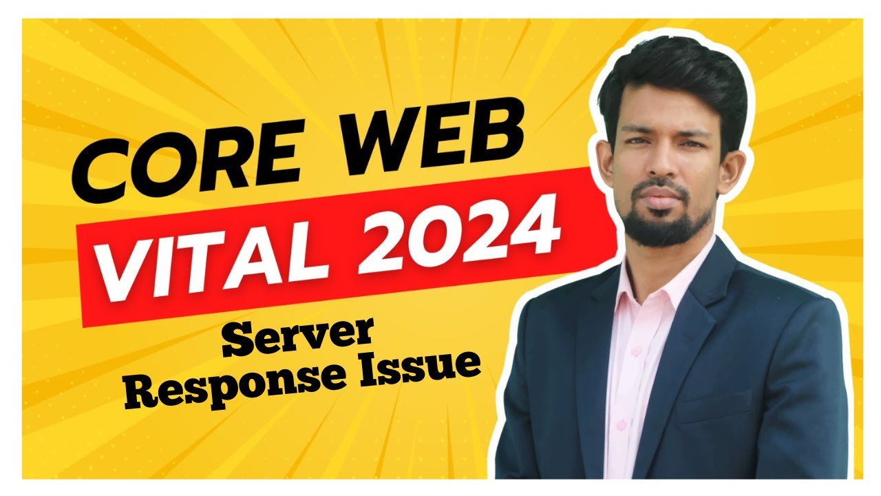 How to solve server response issue core web vital youtube