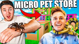 We Opened A FREE Micro Box Fort PET Store!