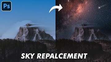 Sky Replacement In Photoshop | Photoshop Tutorial For Beginners In Hindi