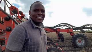 Planting Green Grams at Ausquest Farm Kenya - Part 1