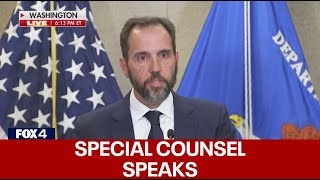 Donald Trump Indictment: Special Counsel Jack Smith gives statement