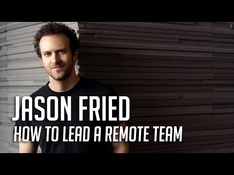 How to Successfully Lead a Remote Team - Webinar with Basecamp CEO Jason Fried