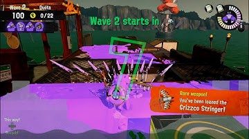 Splatoon 3 All Grizzco weapons (Salmon Run Marooner