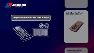 Accord Floor Vents and Registers