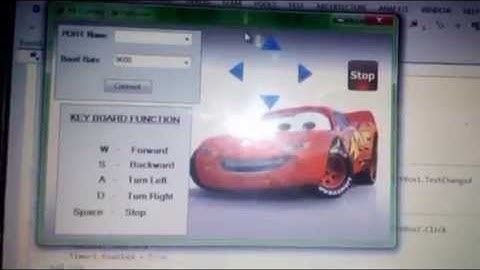 Computer Keyboard control robot car Using Arduino