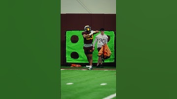 First Day of Padded Practice | Gopher Football Spring Ball 2025