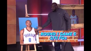 Russell Westbrook West Round 1 Game 5 LOWLIGHTS vs DAL (2/11 FGs, 0/3 3PT) May 1st 2024
