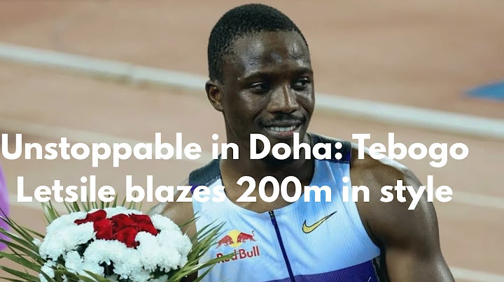 Olympic Champion Tebogo Storms to 200m Victory in Doha