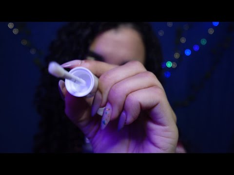 ASMR-  SONS DE BOCA COM SONS DE GLOSS l Lip Gloss