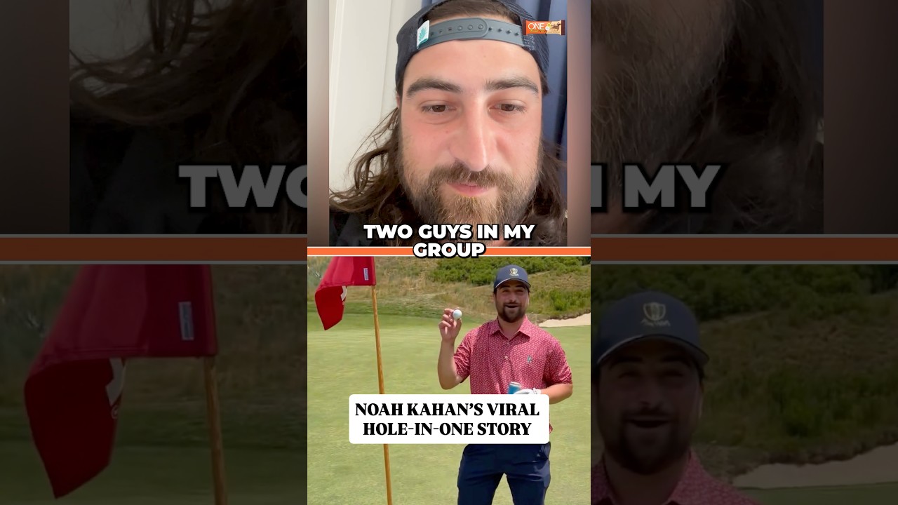 Noah Kahan reveals the story behind the VIRAL Hole-In-One he made. @one1brands