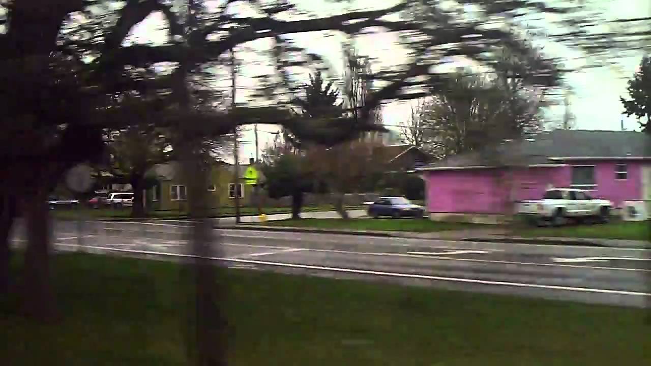 North Albany, OR from Madison Avenue to Old Salem Road, by rail, on