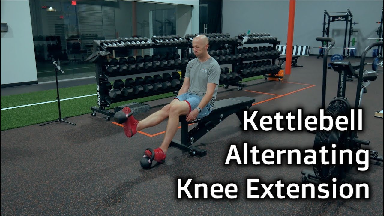 Alternating Kettlebell Knee Extension YouTube