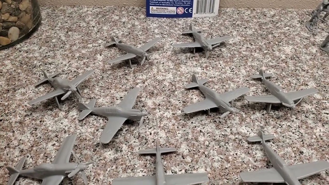 ОБЗОР НАБОРА САМОЛЕТОВ ТИМА МИ ГРЕЯ ВТОРОЙ МИРОВОЙ ВОЙНЫ!