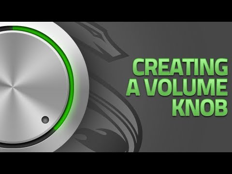 Photoshop Tutorial: Creating Volume Knob