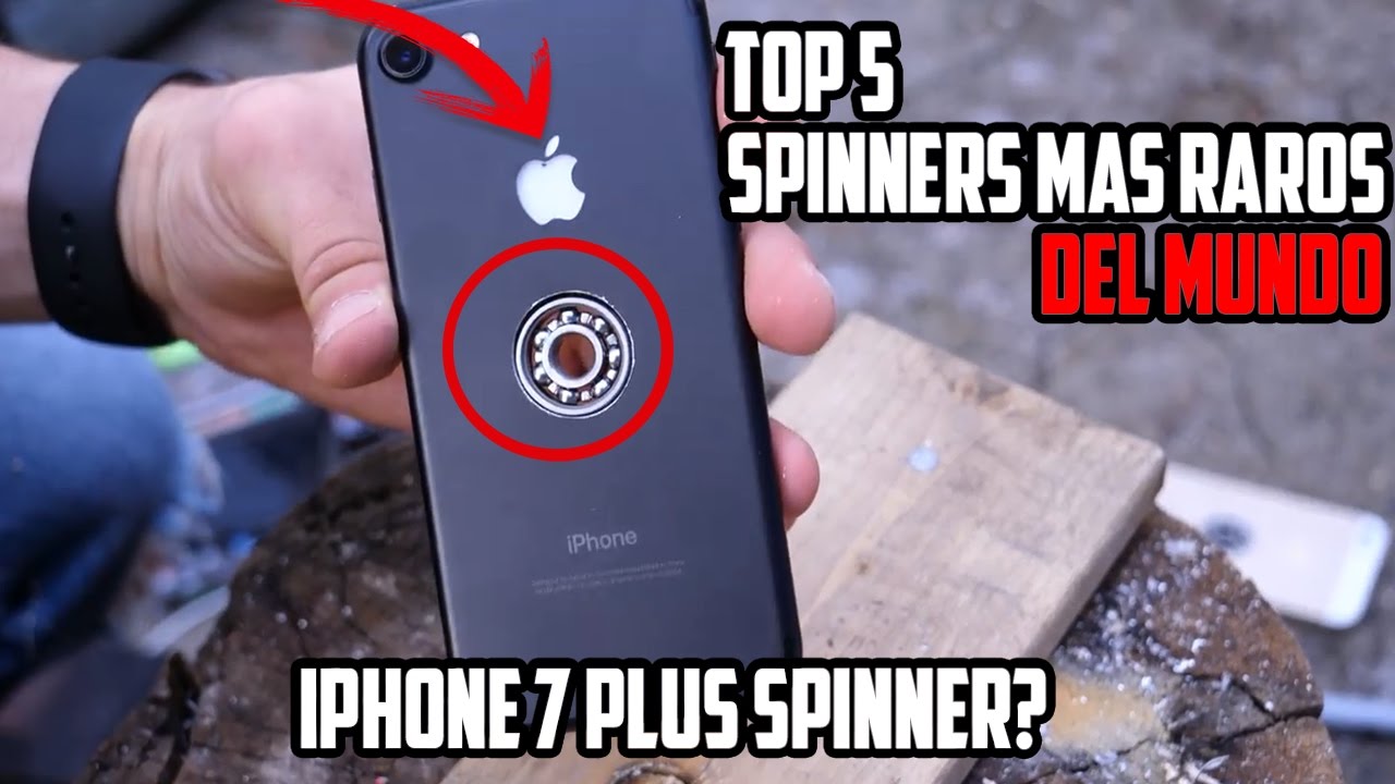 Los 5 Fidget Spinners Mas Raros del MUNDO (¿iPhone Fidget Spinners ...