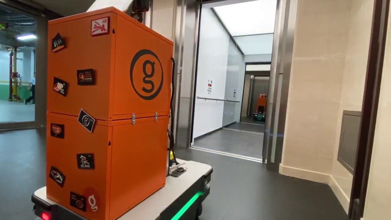 MiR無人搬運車–電梯應用