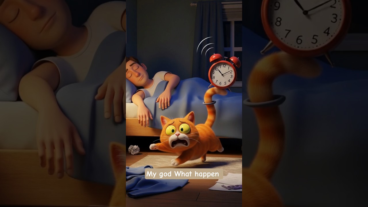 viral cat cartoon🫠