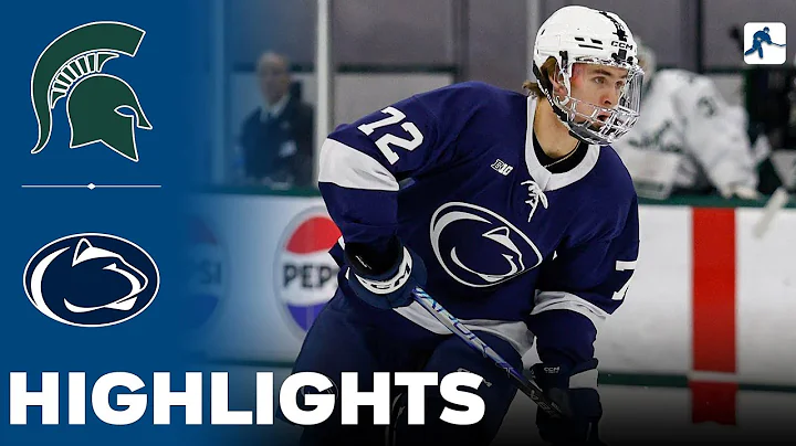 Michigan State vs Penn State | NCAA College Hockey | Highlights - November 08, 2025