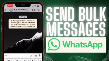 How To Send WhatsApp Message Without Saving Number | How to Send Bulk Whatsapp Messages  (2024)