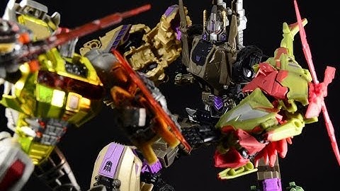 Video Review of the Transformers Platinum Edition: Grimlock VS Bruticus