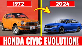The Honda Civic's Incredible 50-Year Journey
