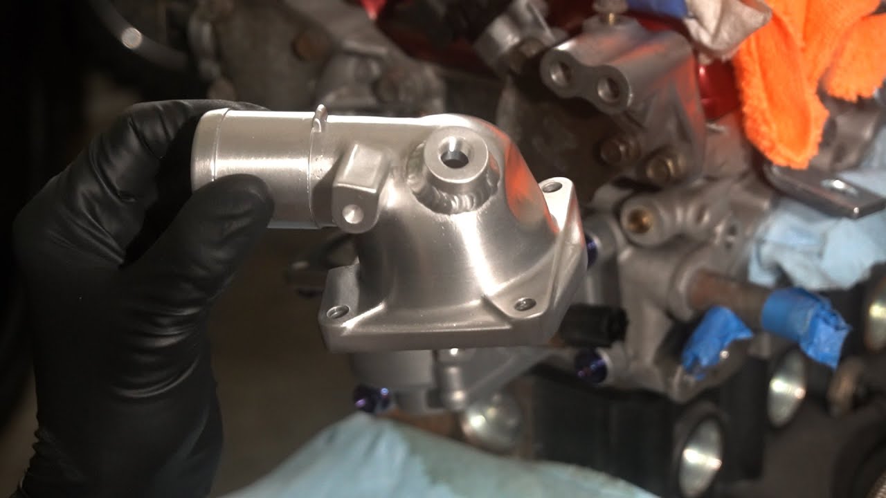 Installing An Evo 9 Thermostat, Water Pipe, Titanium Goodies + MORE