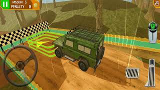 4×4 Dirt Offroad Parking Simulator #5 - Offroad Safari Forest Parking - Android Gameplay screenshot 3