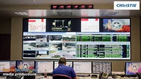 Christie Digital Video Wall Control Room Solutions