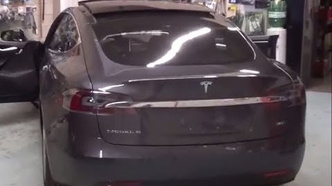 2017 Tesla Model S dash cam. Blackvue DR650S-2CH