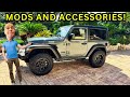 All of the mods and accessories on the 2024 wrangler