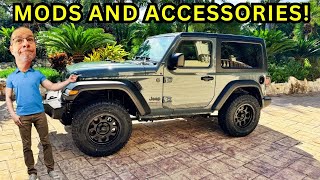 All Of The Mods And Accessories On The 2024 Wrangler!
