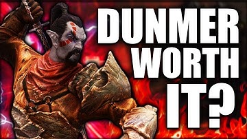 Skyrim: Being a Dark Elf WORTH IT? - Elder Scrolls Lore